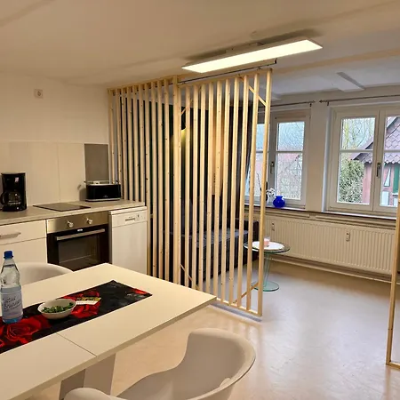 Für Gruppen Und Familien - Modern Und Fachwerk - Auf Einer Etage Mit 5 Schlafzimmern, 2 Bädern, Wohnzimmer, Parkplätzen *