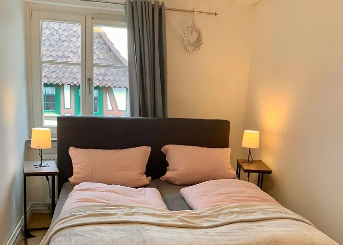 Für Gruppen Und Familien - Modern Und Fachwerk - Auf Einer Etage Mit 5 Schlafzimmern, 2 Bädern, Wohnzimmer, Parkplätzen Wolfhagen